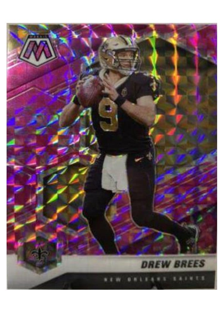 2021 Panini Mosaic Base Set Drew Brees #143 card