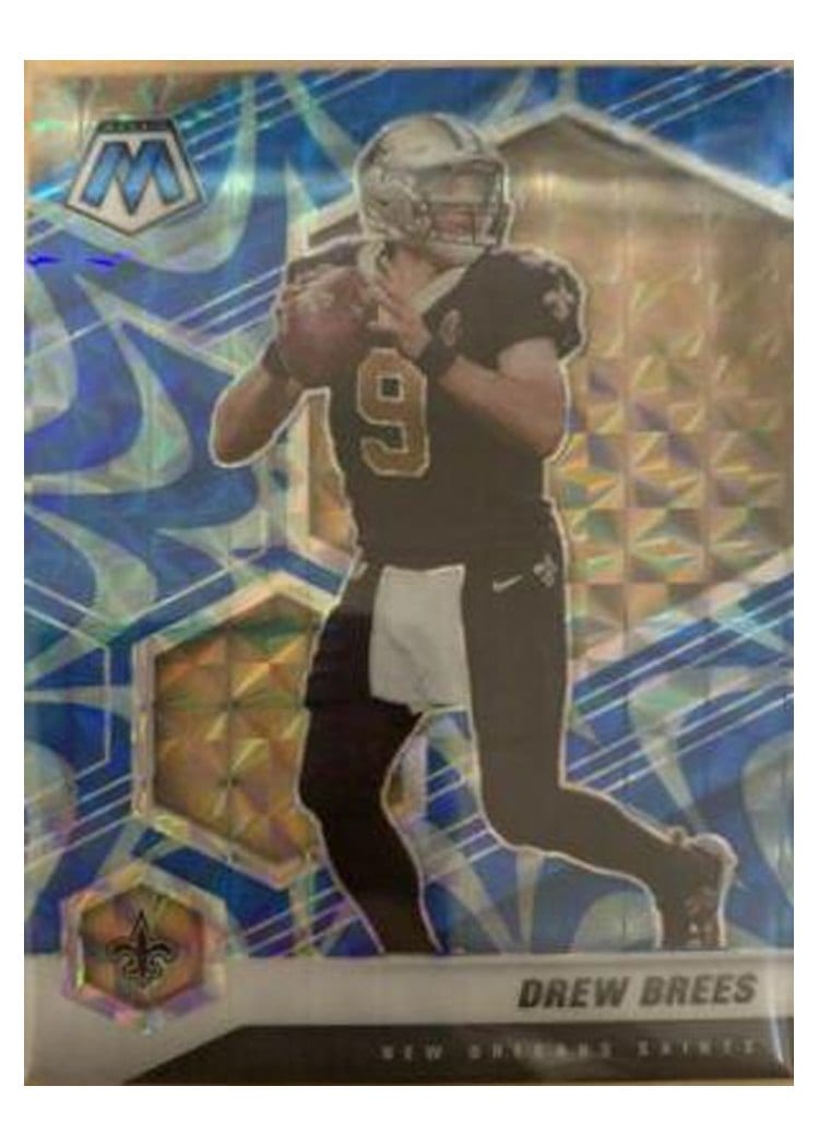 2021 Panini Mosaic Base Set Drew Brees #143 card