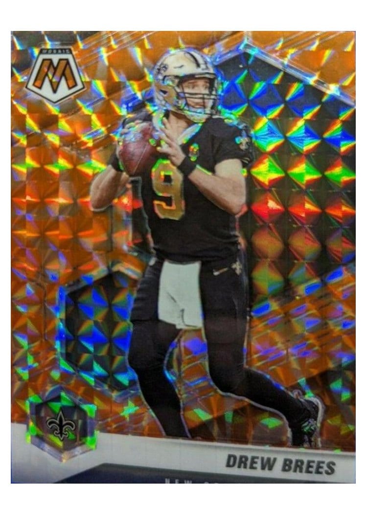 2021 Panini Mosaic Base Set Drew Brees #143 card