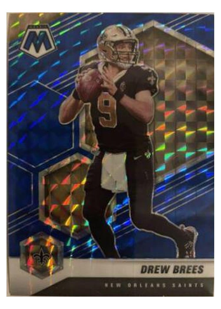 2021 Panini Mosaic Base Set Drew Brees #143 card