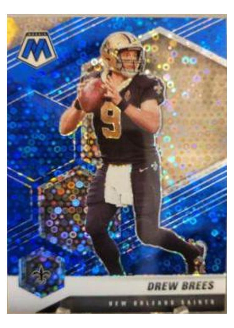 2021 Panini Mosaic Base Set Drew Brees #143 card