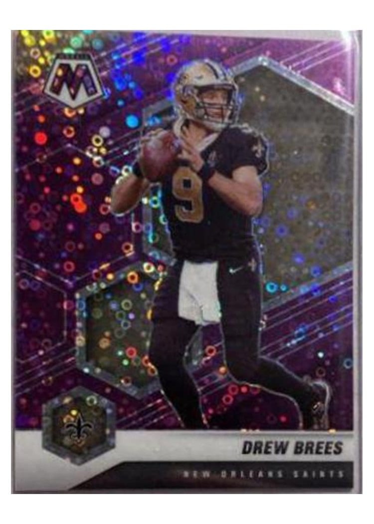 2021 Panini Mosaic Base Set Drew Brees #143 card