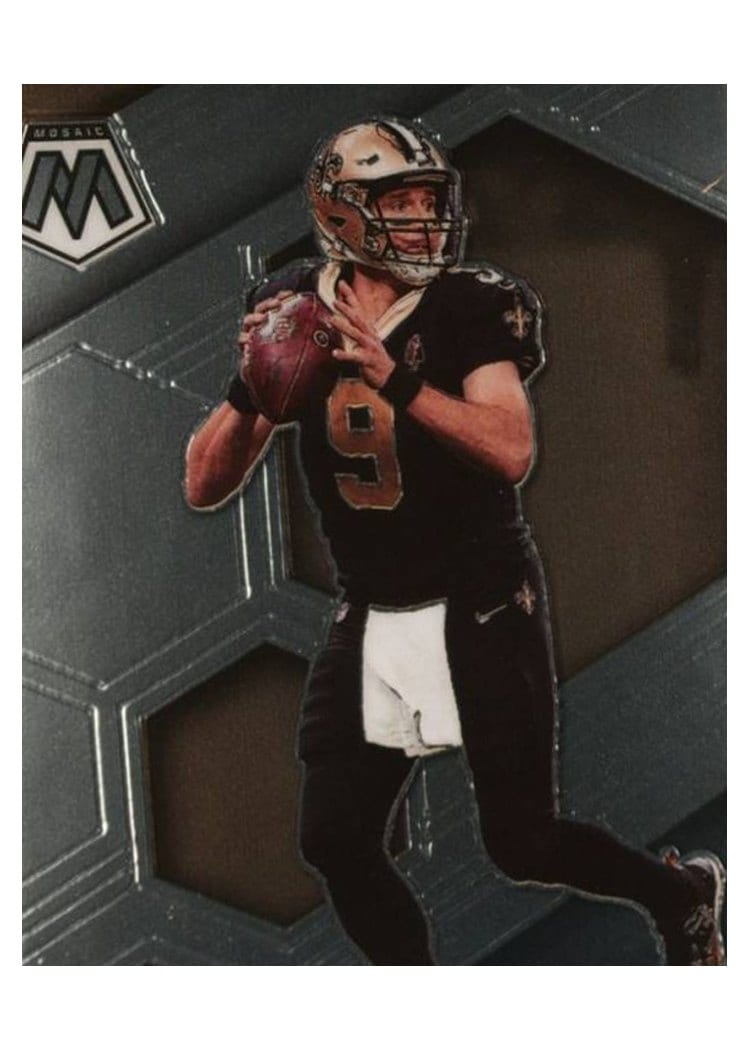 2021 Panini Mosaic Base Set Drew Brees #143 card