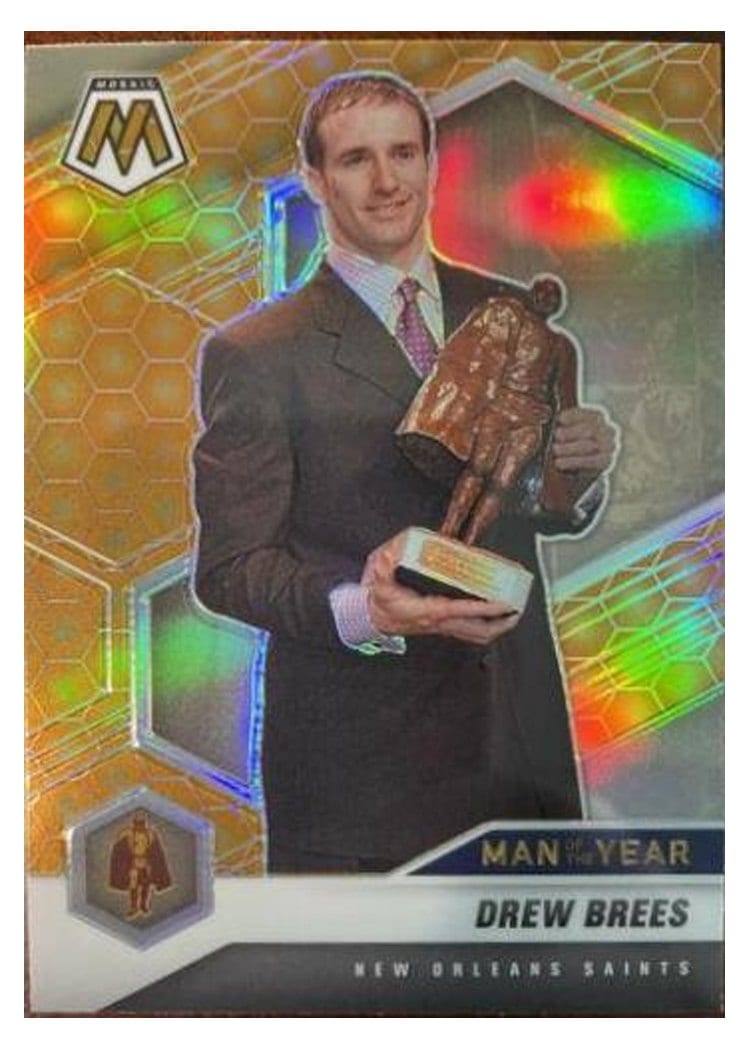 2021 Panini Mosaic Base Set Drew Brees #264 card
