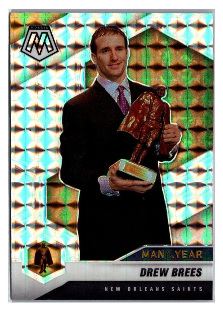 2021 Panini Mosaic Base Set Drew Brees #264 card