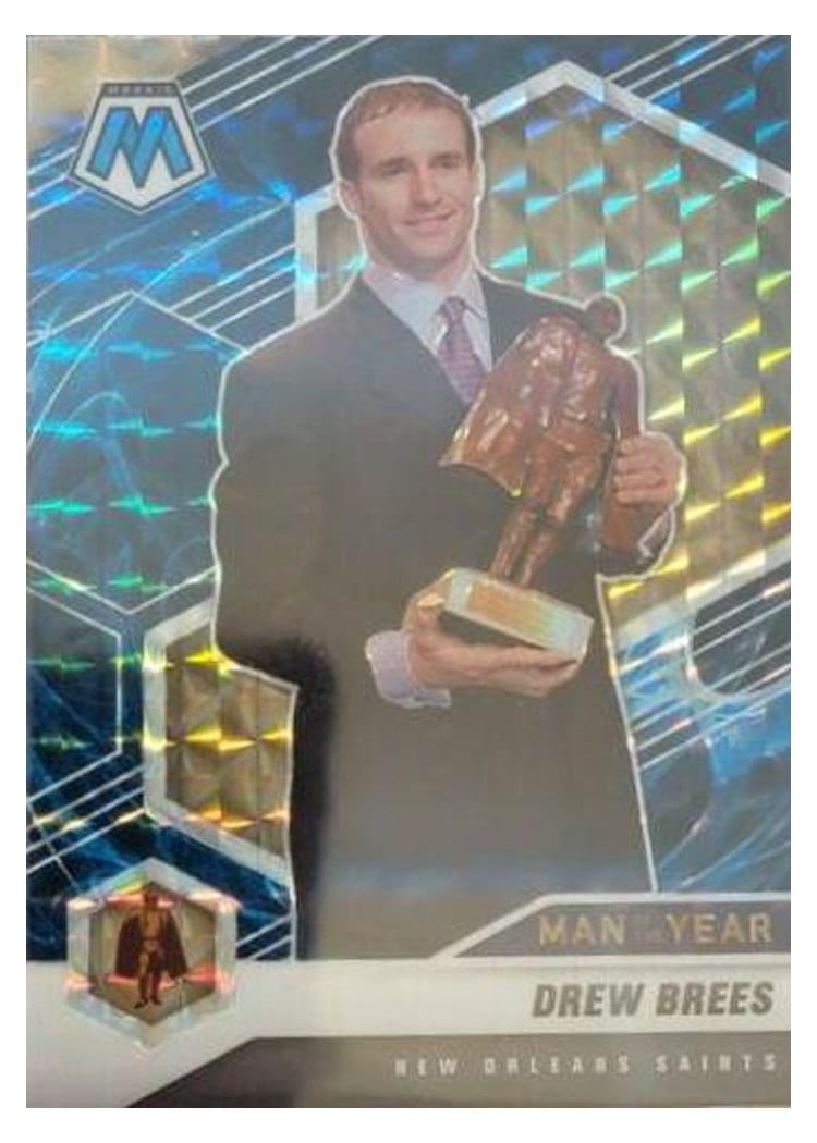 2021 Panini Mosaic Base Set Drew Brees #264 card
