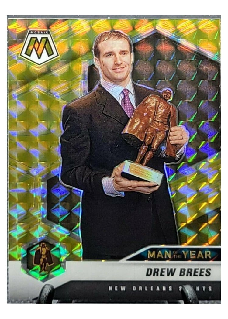 2021 Panini Mosaic Base Set Drew Brees #264 card