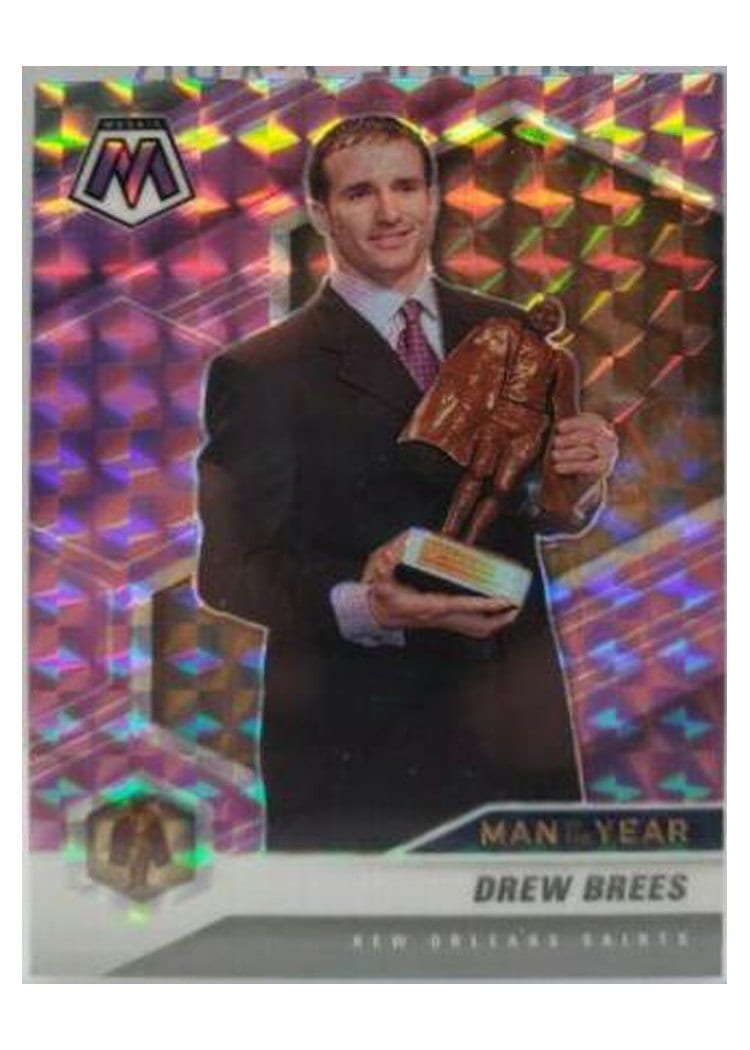 2021 Panini Mosaic Base Set Drew Brees #264 card