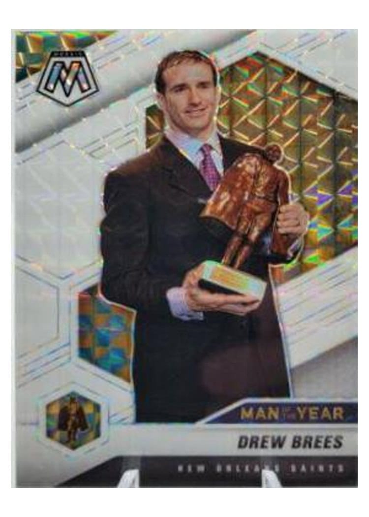 2021 Panini Mosaic Base Set Drew Brees #264 card