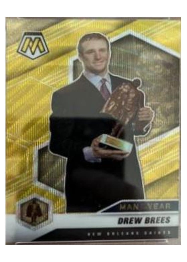 2021 Panini Mosaic Base Set Drew Brees #264 card