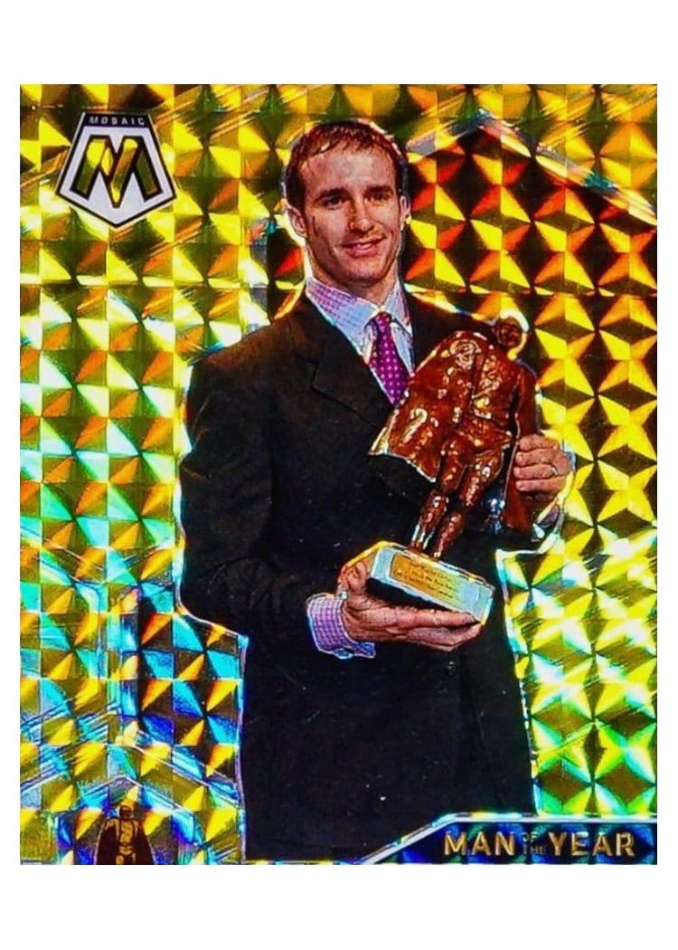 2021 Panini Mosaic Base Set Drew Brees #264 card