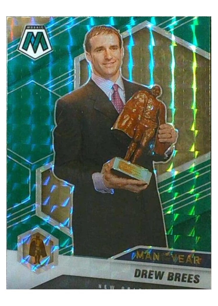 2021 Panini Mosaic Base Set Drew Brees #264 card