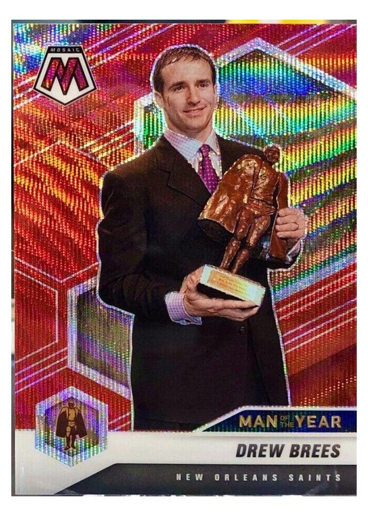 2021 Panini Mosaic Base Set Drew Brees #264 card