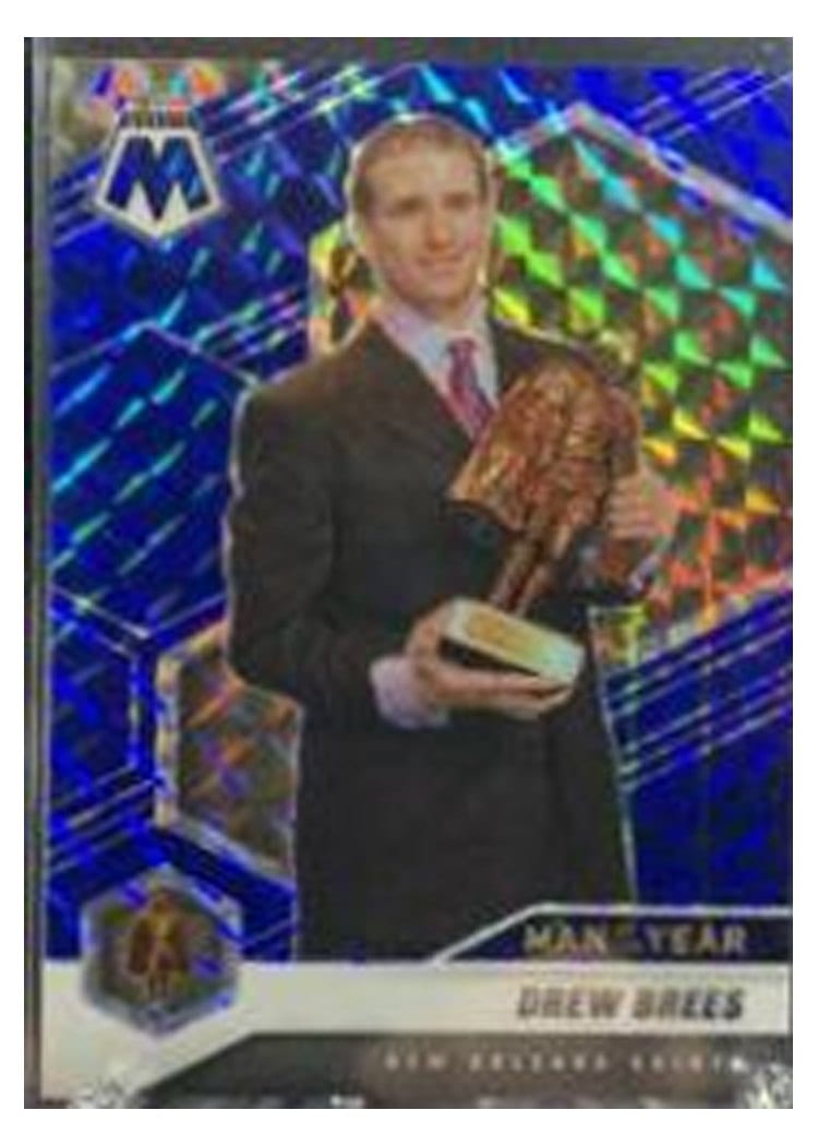 2021 Panini Mosaic Base Set Drew Brees #264 card