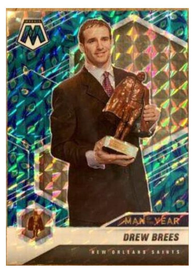 2021 Panini Mosaic Base Set Drew Brees #264 card