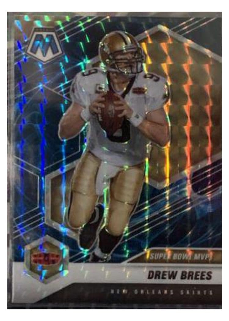 2021 Panini Mosaic Base Set Drew Brees #286 card