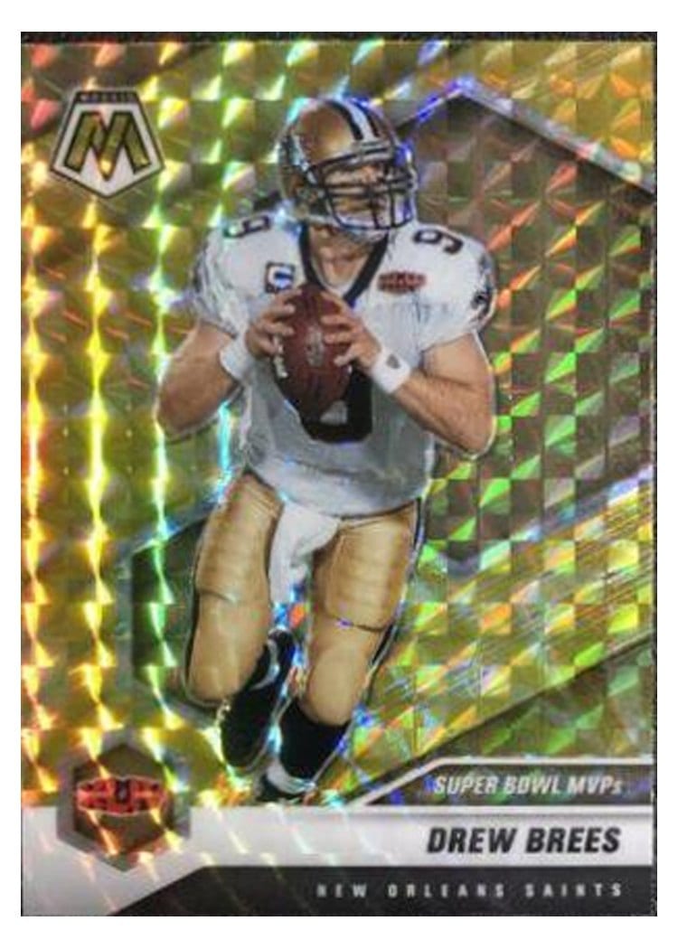 2021 Panini Mosaic Base Set Drew Brees #286 card