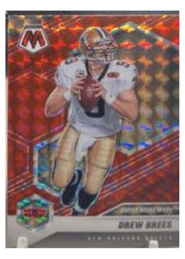2021 Panini Mosaic Base Set Drew Brees #286 card