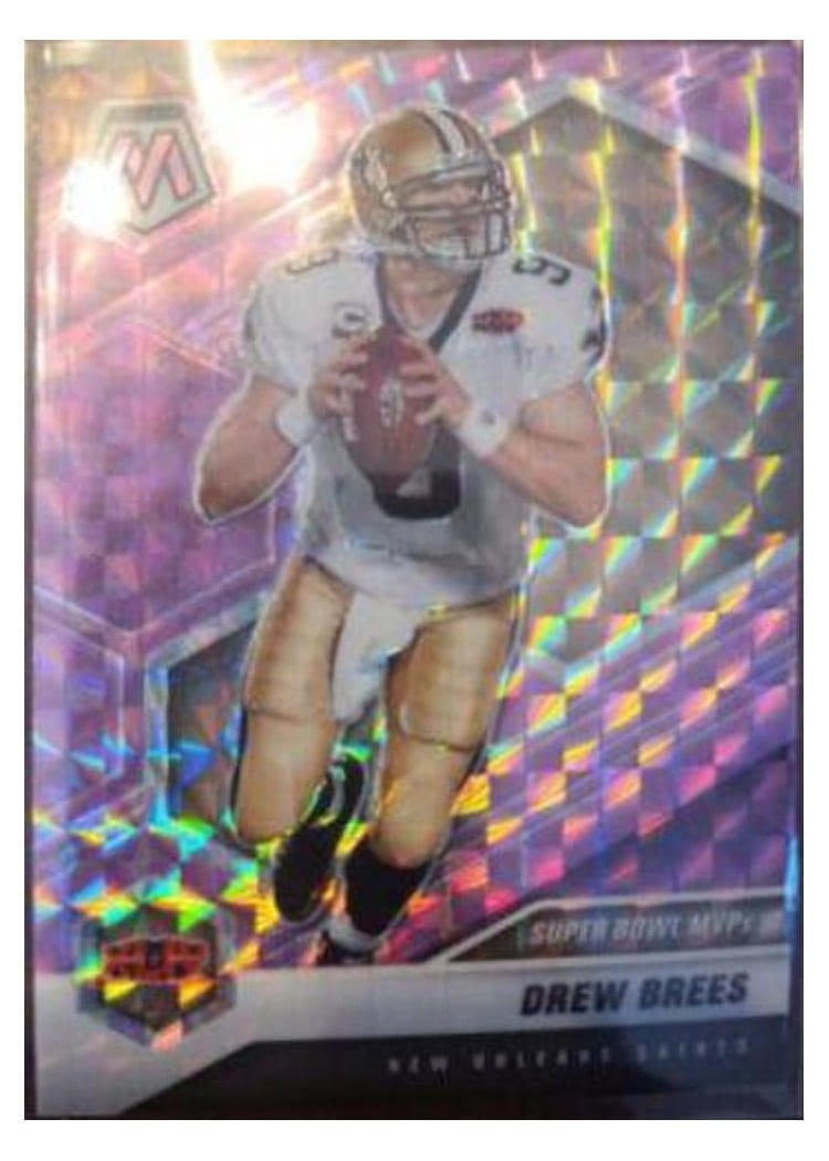 2021 Panini Mosaic Base Set Drew Brees #286 card