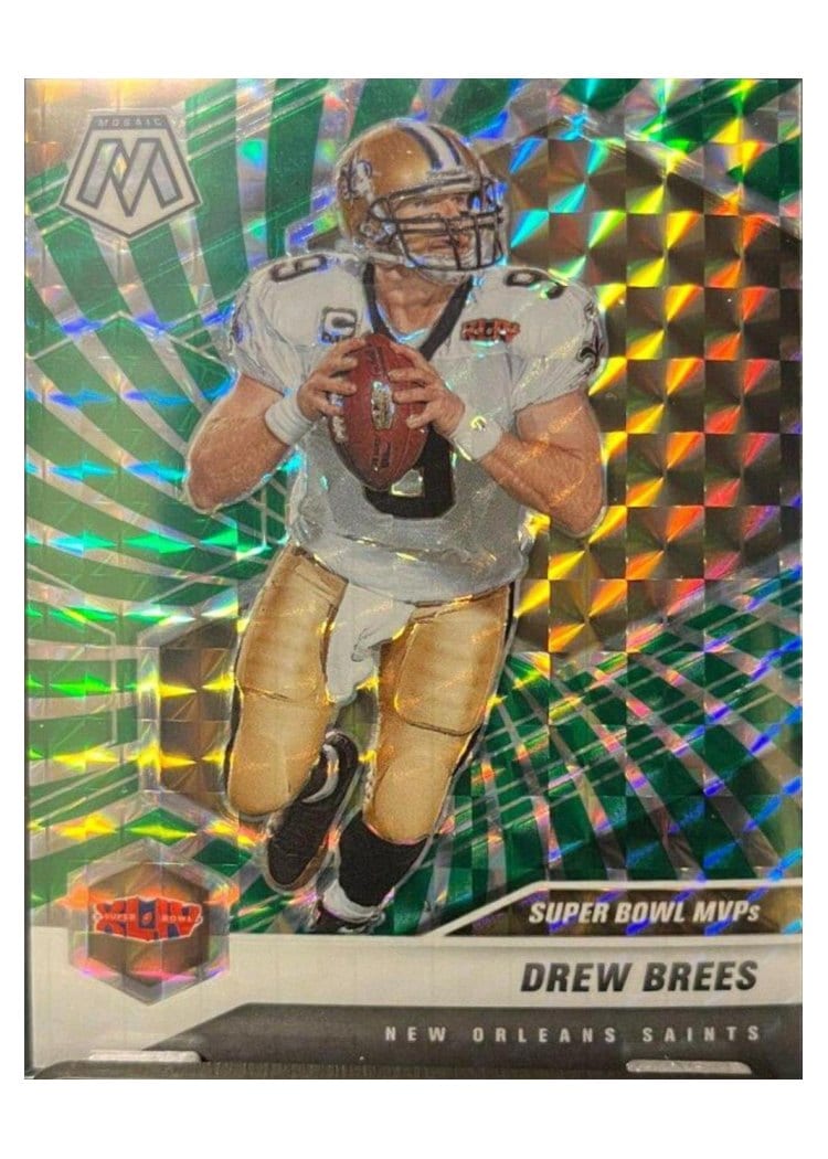 2021 Panini Mosaic Base Set Drew Brees #286 card