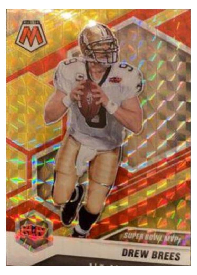 2021 Panini Mosaic Base Set Drew Brees #286 card
