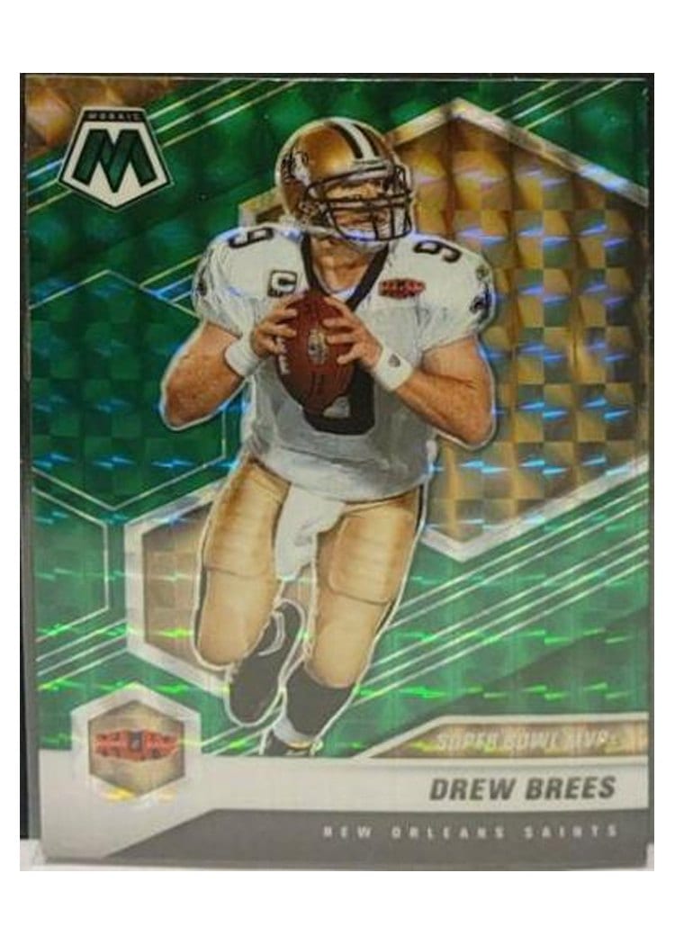 2021 Panini Mosaic Base Set Drew Brees #286 card
