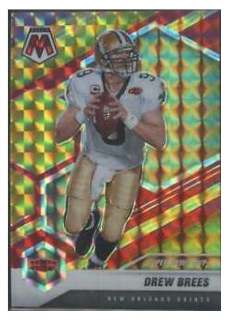 2021 Panini Mosaic Base Set Drew Brees #286 card