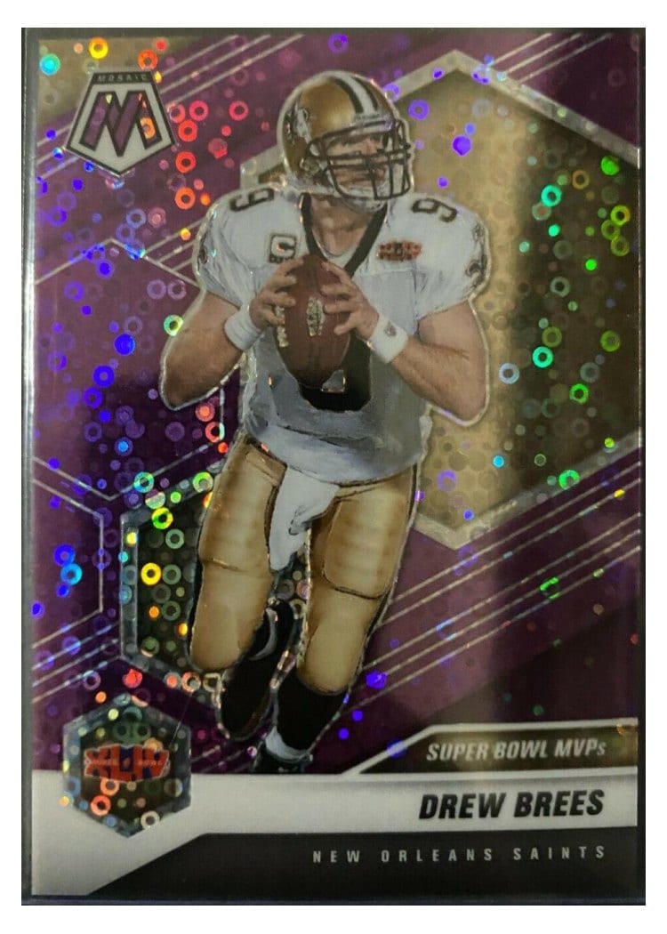 2021 Panini Mosaic Base Set Drew Brees #286 card