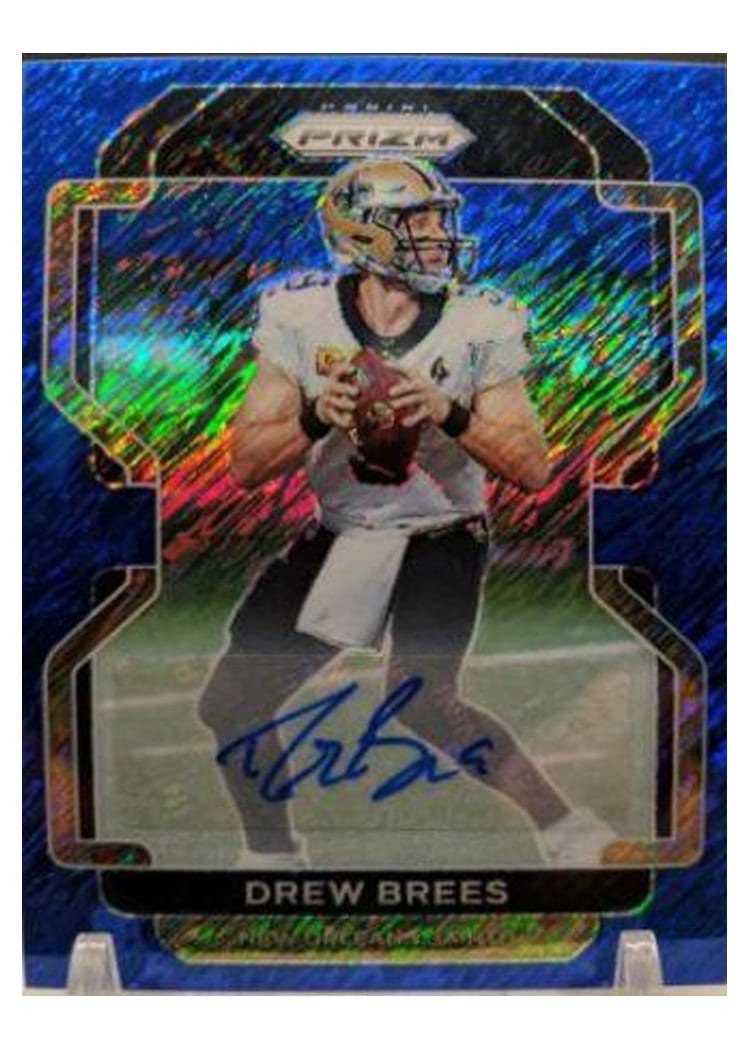 2021 Panini Prizm Base Set Drew Brees #309 card