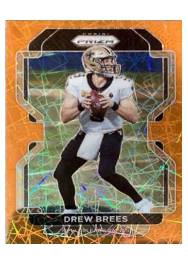 2021 Panini Prizm Base Set Drew Brees #309 card