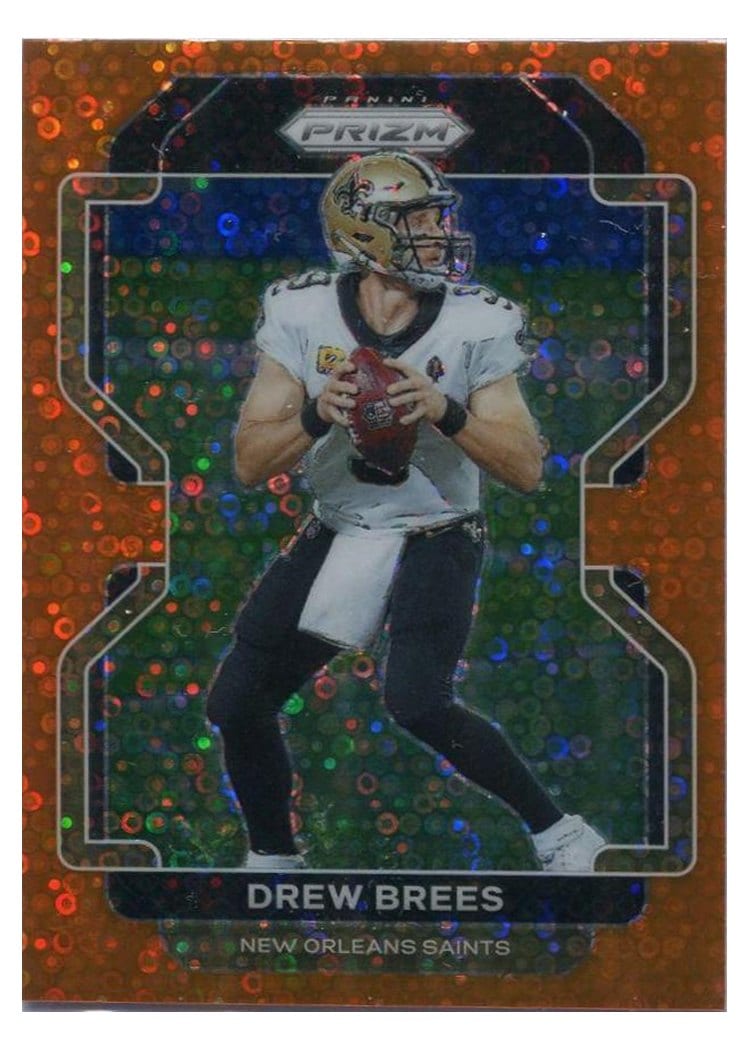 2021 Panini Prizm Base Set Drew Brees #309 card