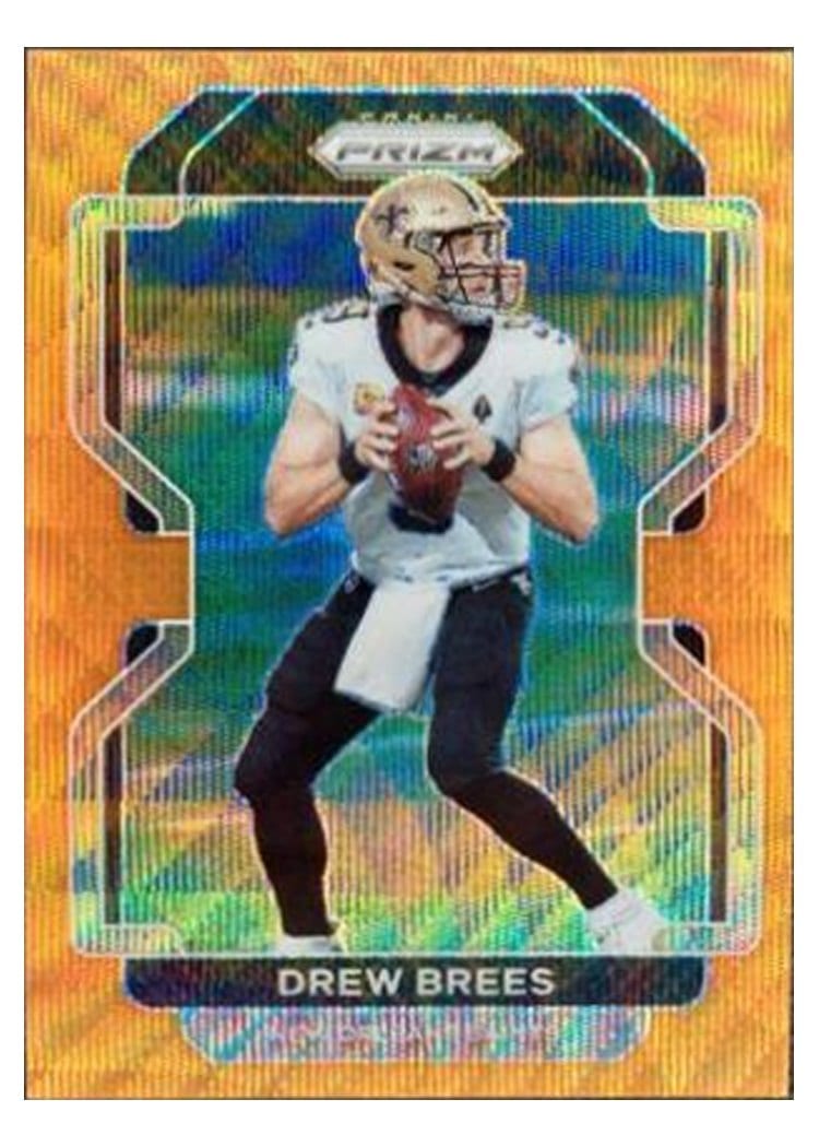 2021 Panini Prizm Base Set Drew Brees #309 card