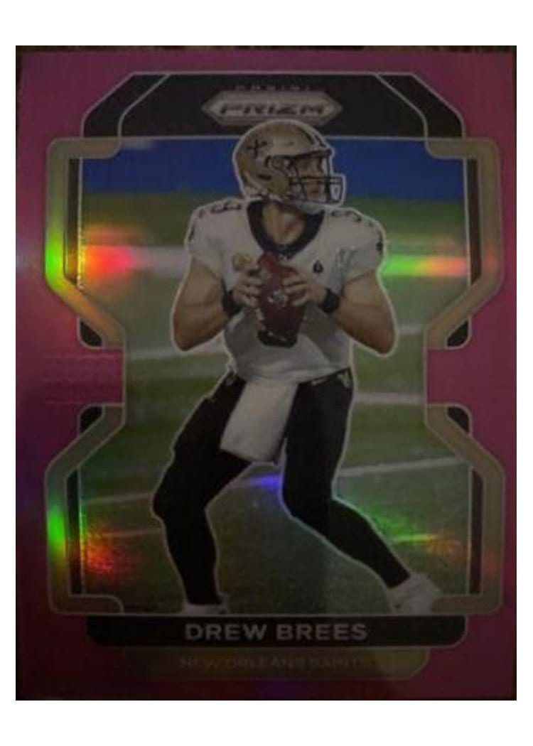 2021 Panini Prizm Base Set Drew Brees #309 card