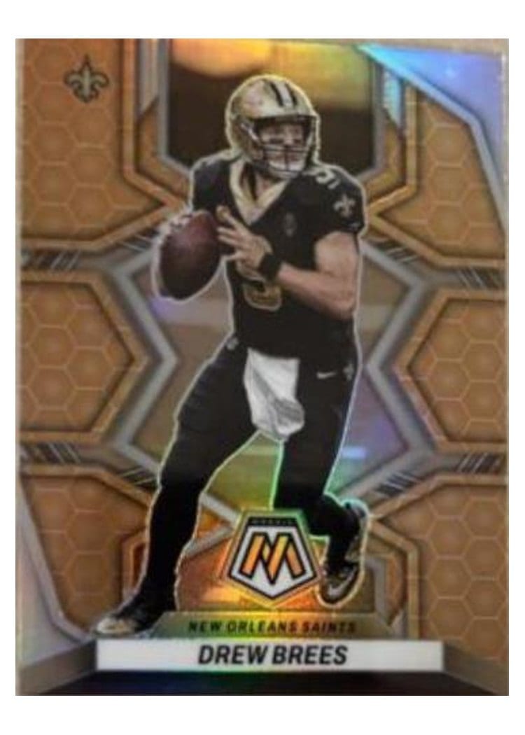 2022 Panini Mosaic Base Set Drew Brees #144 card