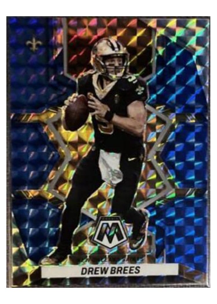 2022 Panini Mosaic Base Set Drew Brees #144 card