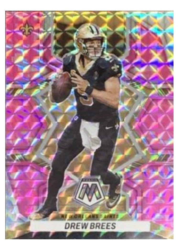 2022 Panini Mosaic Base Set Drew Brees #144 card