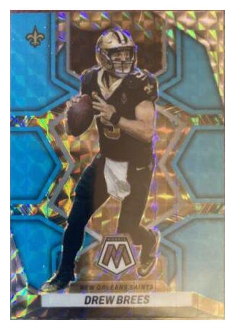 2022 Panini Mosaic Base Set Drew Brees #144 card