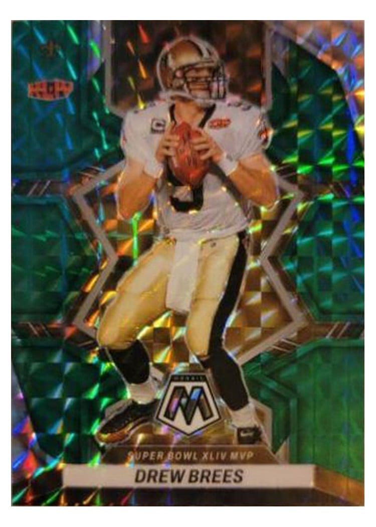 2022 Panini Mosaic Base Set Drew Brees #144 card