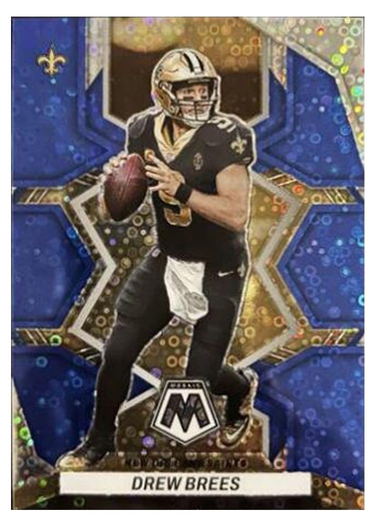 2022 Panini Mosaic Base Set Drew Brees #144 card