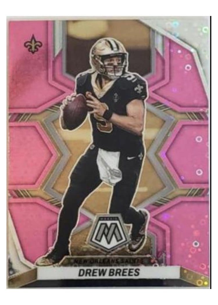 2022 Panini Mosaic Base Set Drew Brees #144 card