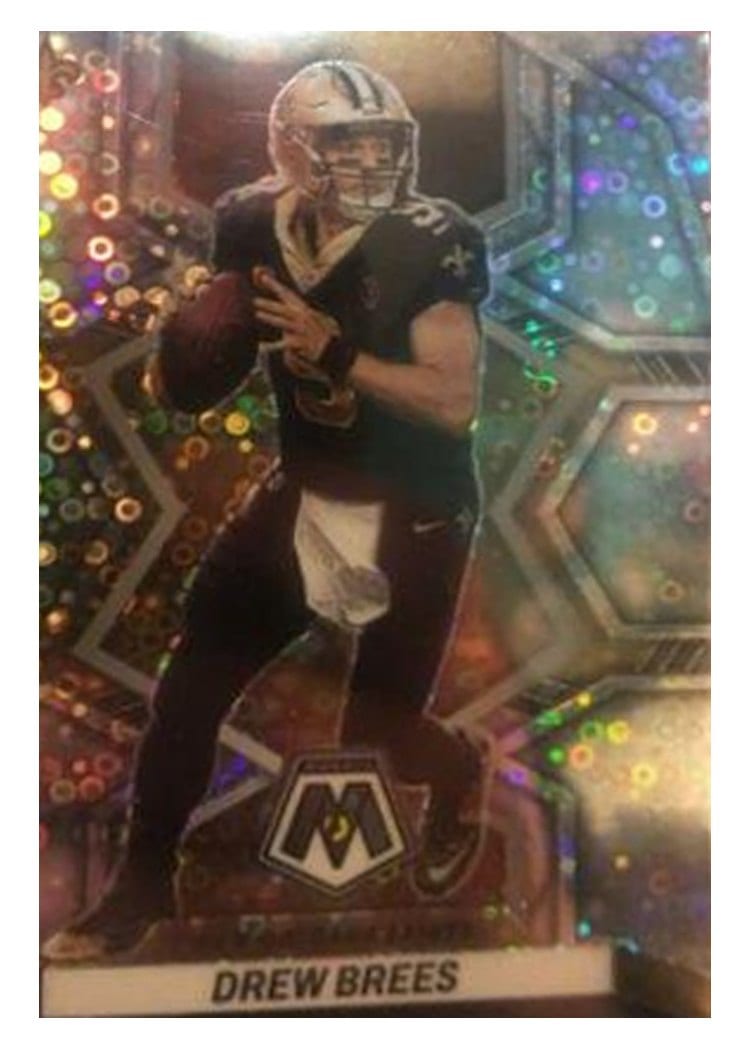 2022 Panini Mosaic Base Set Drew Brees #144 card