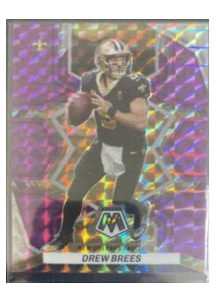 2022 Panini Mosaic Base Set Drew Brees #144 card