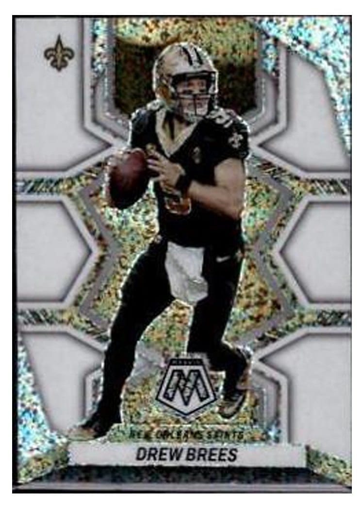 2022 Panini Mosaic Base Set Drew Brees #144 card