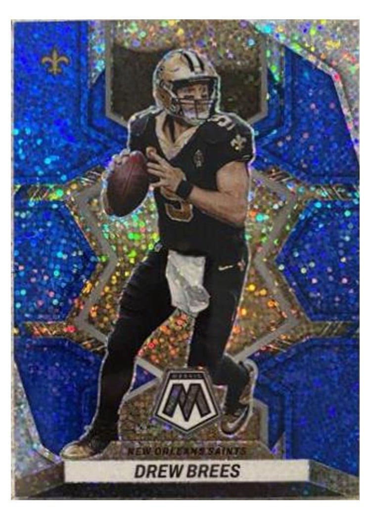 2022 Panini Mosaic Base Set Drew Brees #144 card