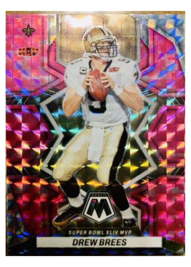 2022 Panini Mosaic Base Set Drew Brees #295 card