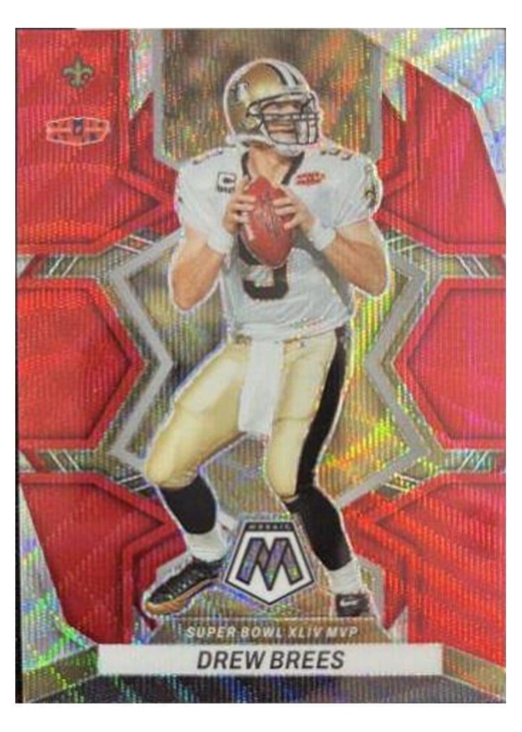 2022 Panini Mosaic Base Set Drew Brees #295 card