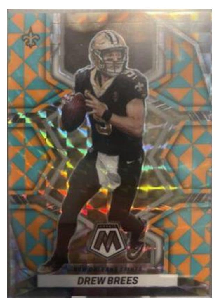 2022 Panini Mosaic Base Set Drew Brees #295 card