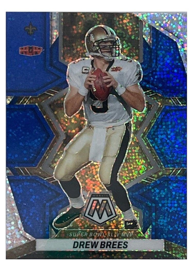 2022 Panini Mosaic Base Set Drew Brees #295 card