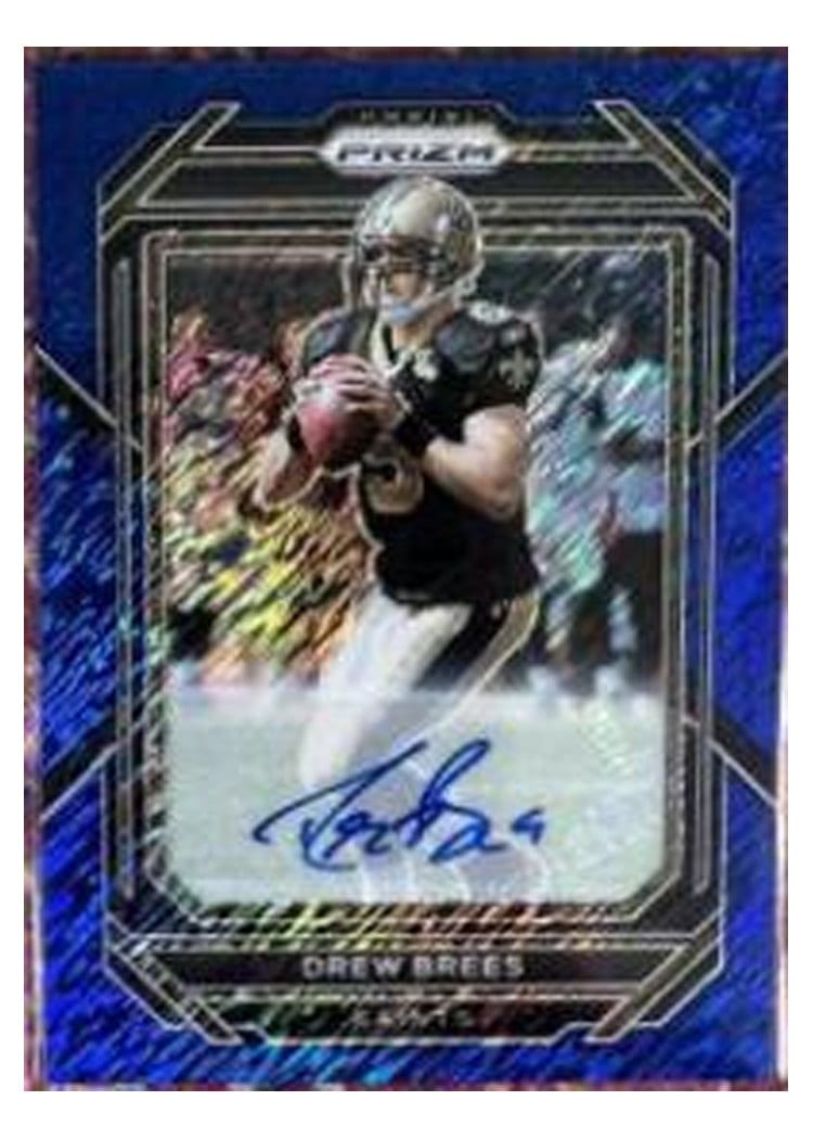 2022 Panini Prizm Base Set Drew Brees #215 card