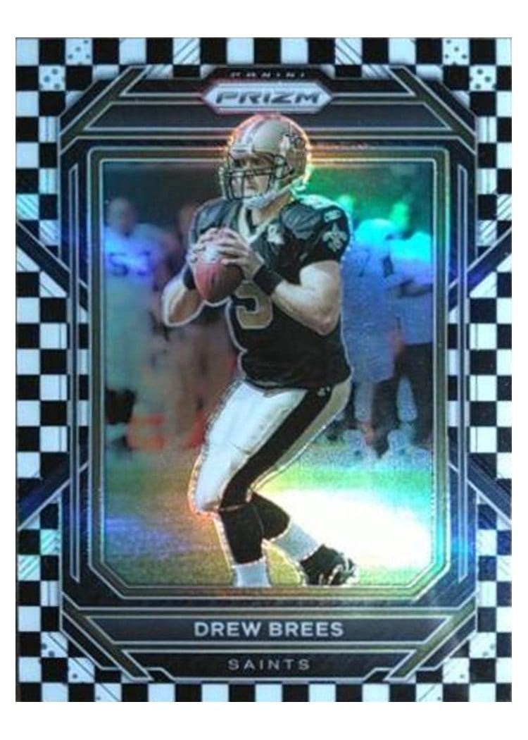 2022 Panini Prizm Base Set Drew Brees #215 card